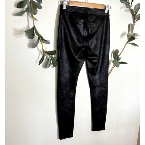 Free People Faux Leather Leggings LAST CALL - Picture 7 of 8